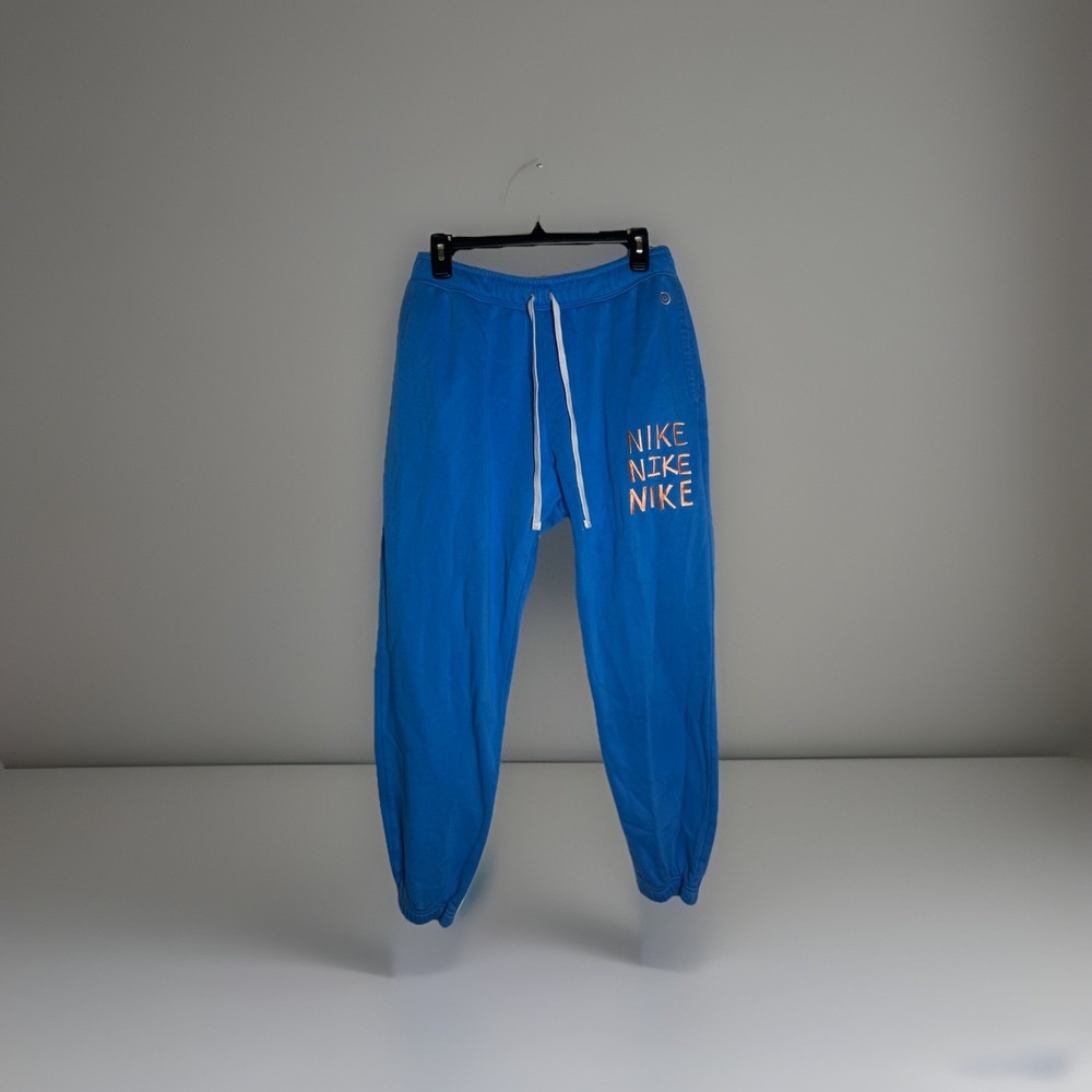 Nike Sportswear Fleece Jogger Pants Men's M Blue DQ4081-435